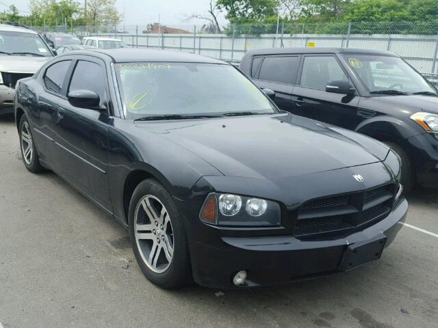 2B3KA53H06H127843 - 2006 DODGE CHARGER R/ BLACK photo 1