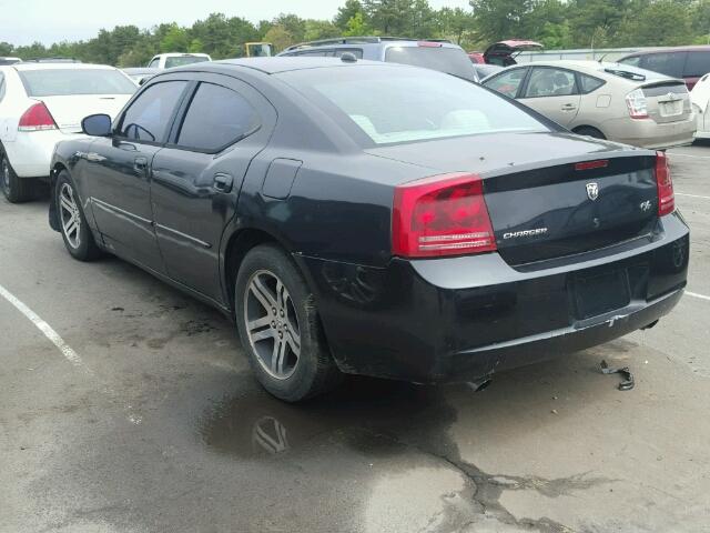 2B3KA53H06H127843 - 2006 DODGE CHARGER R/ BLACK photo 3