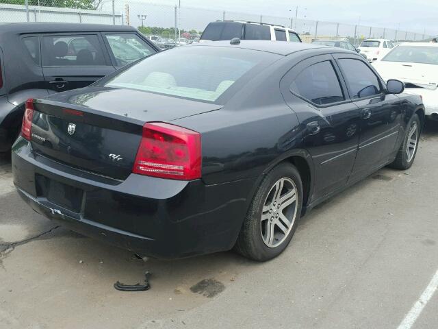 2B3KA53H06H127843 - 2006 DODGE CHARGER R/ BLACK photo 4