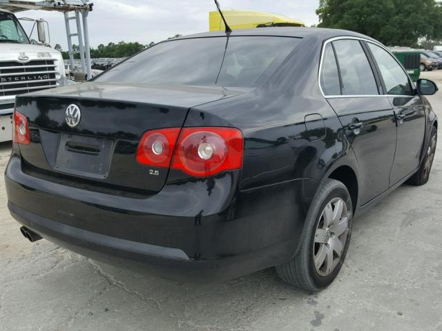 3VWEF71K87M059668 - 2007 VOLKSWAGEN JETTA WOLF BLACK photo 4