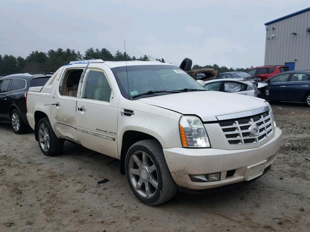 3GYFK62828G103397 - 2008 CADILLAC ESCALADE E WHITE photo 1