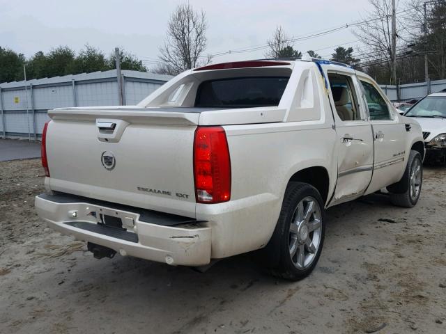 3GYFK62828G103397 - 2008 CADILLAC ESCALADE E WHITE photo 4