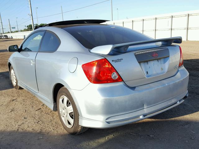 JTKDE177450044627 - 2005 SCION TC BLUE photo 3