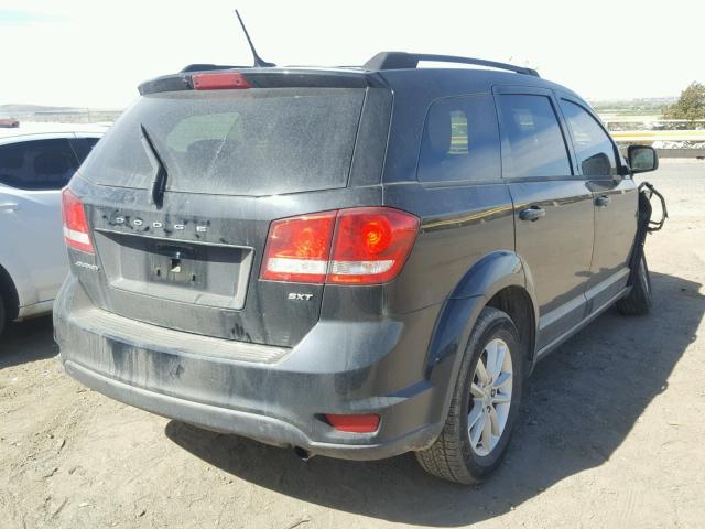 3C4PDCBB7ET136638 - 2014 DODGE JOURNEY SX BLACK photo 4