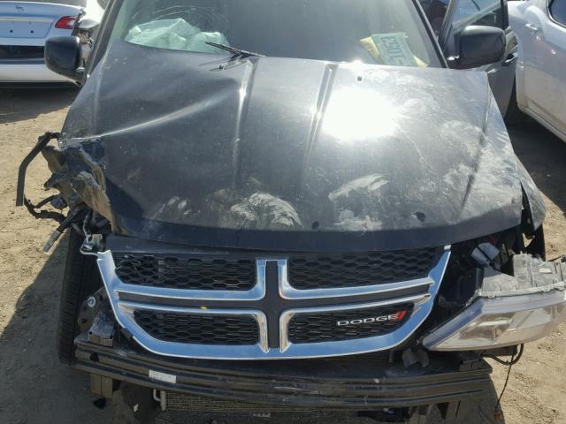 3C4PDCBB7ET136638 - 2014 DODGE JOURNEY SX BLACK photo 7