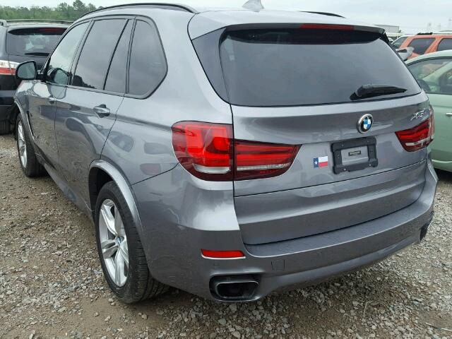 5UXKR2C50F0H38408 - 2015 BMW X5 SDRIVE3 GRAY photo 3