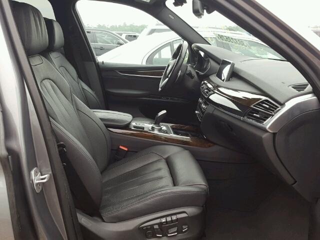 5UXKR2C50F0H38408 - 2015 BMW X5 SDRIVE3 GRAY photo 5