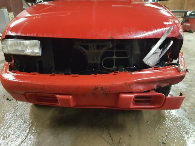 1GCCS1445W8231061 - 1998 CHEVROLET S TRUCK S1 RED photo 9