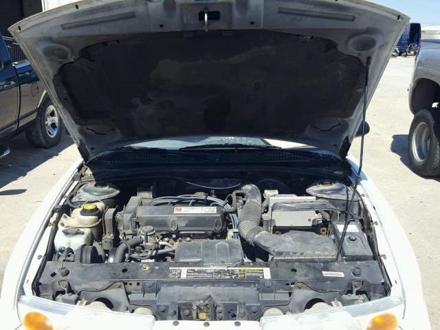 1G8ZN82741Z276738 - 2001 SATURN SW2 WHITE photo 7