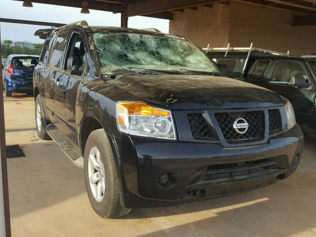 5N1AA0ND7DN605585 - 2013 NISSAN ARMADA SV BLACK photo 1