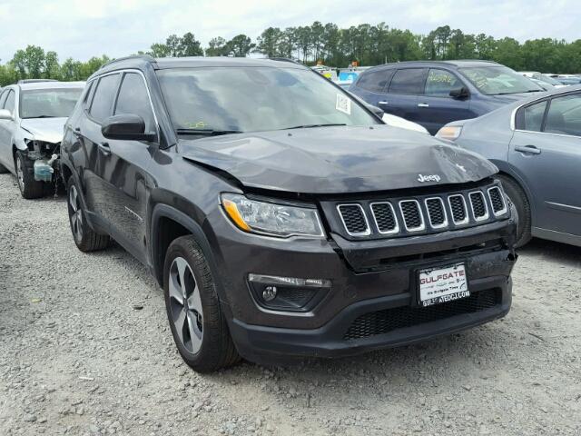 3C4NJCBB8JT105862 - 2018 JEEP COMPASS LA GRAY photo 1