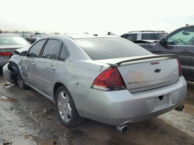 2G1WD58C389207681 - 2008 CHEVROLET IMPALA SUP 银色 照片 3