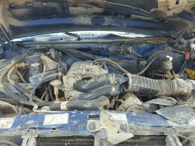 1FMEU15N2TLB65325 - 1996 FORD BRONCO U10 BLUE photo 7