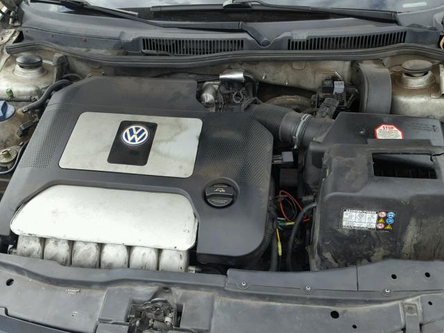 9BWDH61J634067015 - 2003 VOLKSWAGEN GTI VR6 SILVER photo 7