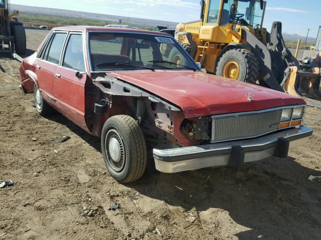 0K32D604493 - 1980 MERCURY ZEPHYR RED photo 1