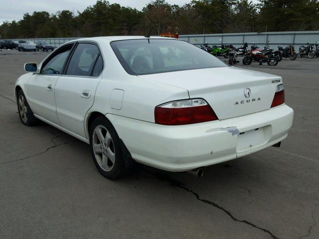 19UUA56933A052286 - 2003 ACURA 3.2TL TYPE WHITE photo 3