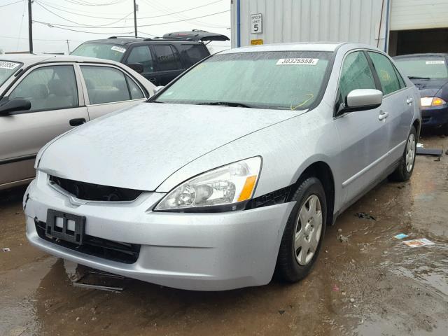 1HGCM56415A035660 - 2005 HONDA ACCORD LX SILVER photo 2