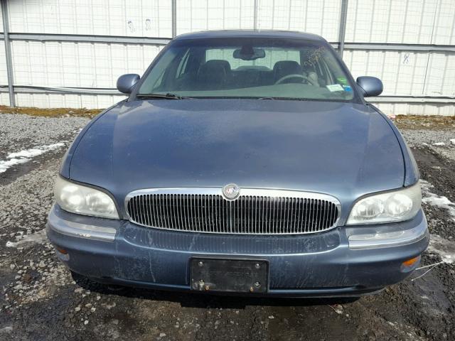 1G4CU541324213842 - 2002 BUICK PARK AVENU BLUE photo 9