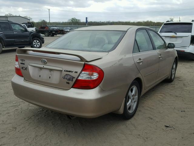 4T1BF32K52U015267 - 2002 TOYOTA CAMRY LE BEIGE photo 4