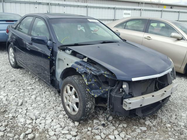 1G6DM56T650217891 - 2005 CADILLAC CTS BLUE photo 1