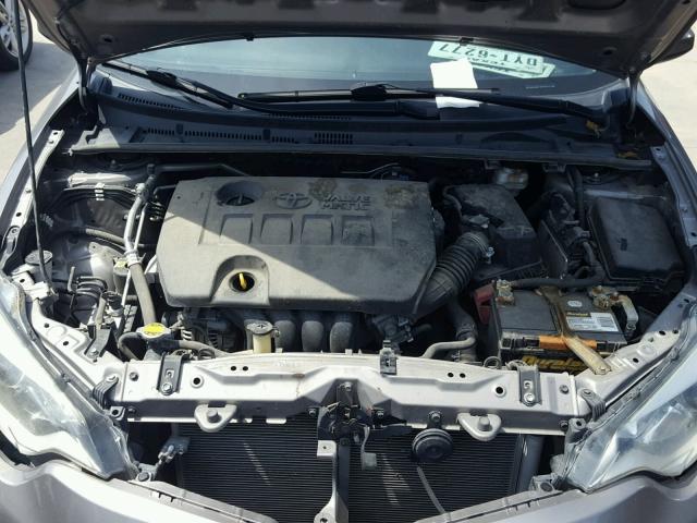 5YFBPRHE3EP091173 - 2014 TOYOTA COROLLA EC 灰色 照片 7