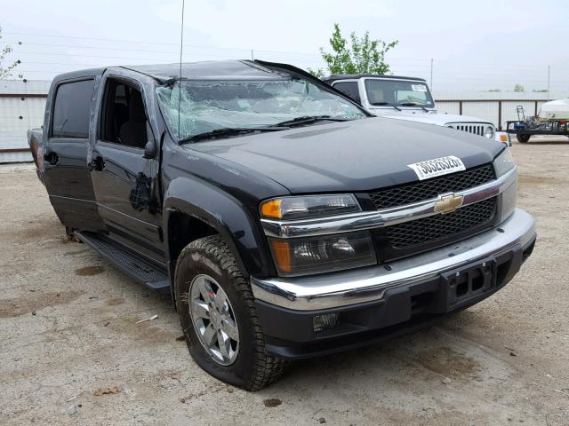 1GCHTDFE5C8106504 - 2012 CHEVROLET COLORADO L BLACK photo 1