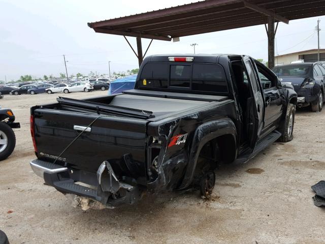 1GCHTDFE5C8106504 - 2012 CHEVROLET COLORADO L BLACK photo 4