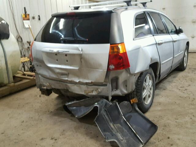 2C4GM68425R509162 - 2005 CHRYSLER PACIFICA T SILVER photo 4
