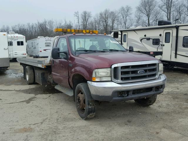 1FDAF56FXYEE24744 - 2000 FORD F550 SUPER MAROON photo 1