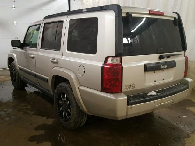 1J8HG48K67C694352 - 2007 JEEP COMMANDER SILVER photo 3