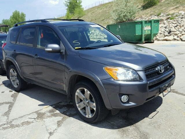 JTMRK4DV0A5086736 - 2010 TOYOTA RAV4 SPORT GRAY photo 1