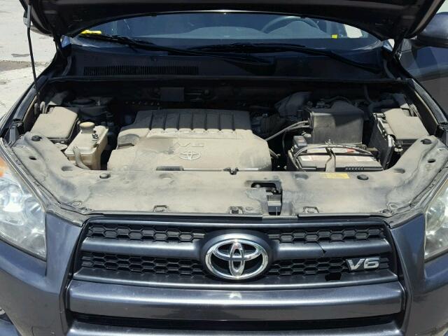 JTMRK4DV0A5086736 - 2010 TOYOTA RAV4 SPORT GRAY photo 7