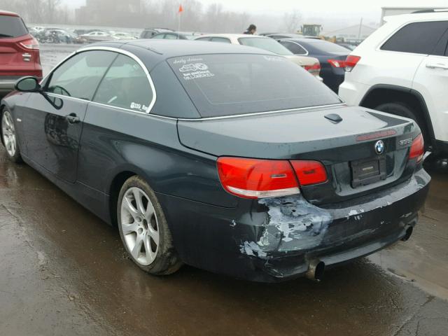 WBAWL73587PX46700 - 2007 BMW 335 I GREEN photo 3