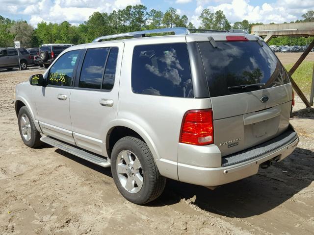 1FMDU75K63UB23058 - 2003 FORD EXPLORER L SILVER photo 3