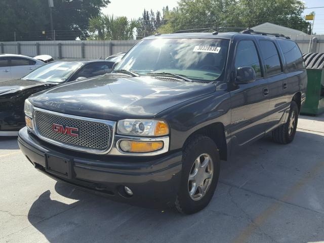 1GKFK66U23J135727 - 2003 GMC YUKON XL D BLACK photo 2