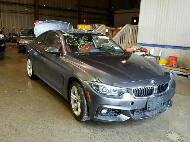 WBA4W9C5XJAB94916 - 2018 BMW 440XI GRAY photo 1