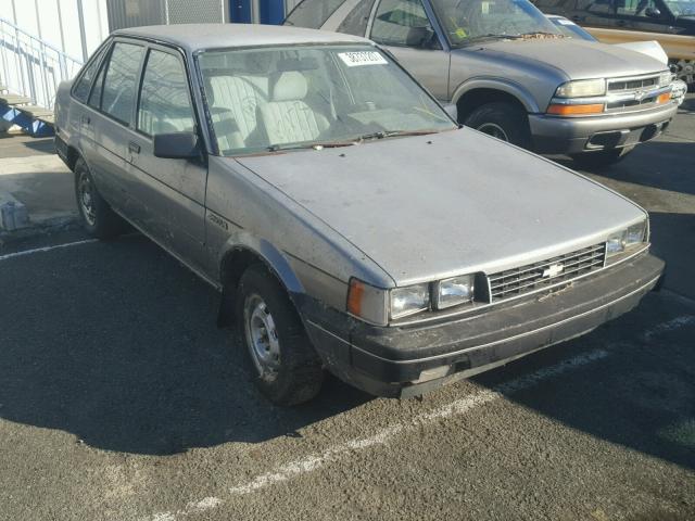 1Y1SK5142JZ108792 - 1988 CHEVROLET NOVA CHARCOAL photo 1