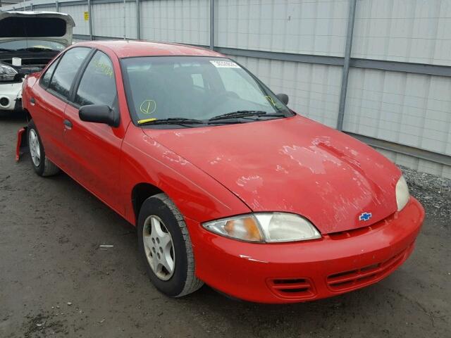 1G1JC5249Y7367158 - 2000 CHEVROLET CAVALIER RED photo 1