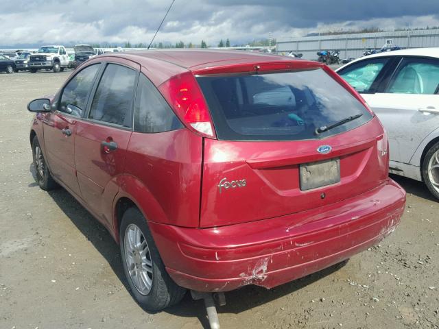 3FAFP37313R104269 - 2003 FORD FOCUS ZX5 RED photo 3