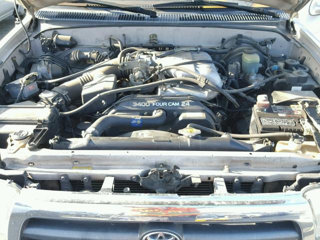 JT3GN86RXW0057579 - 1998 TOYOTA 4RUNNER SR SILVER photo 7