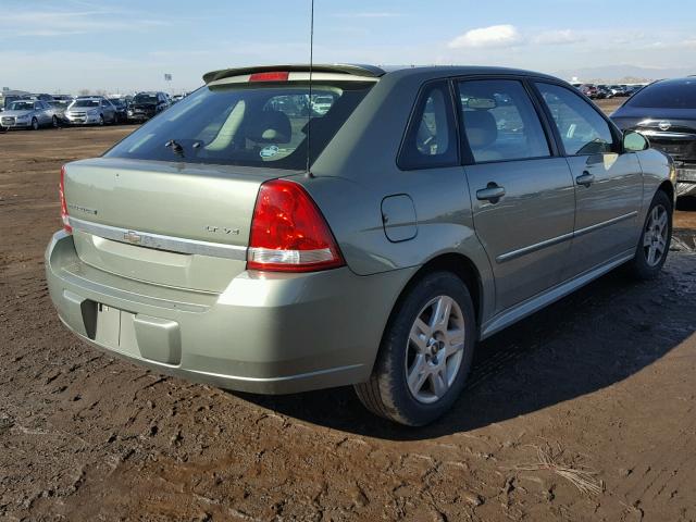 1G1ZT61836F193782 - 2006 CHEVROLET MALIBU MAX GREEN photo 4