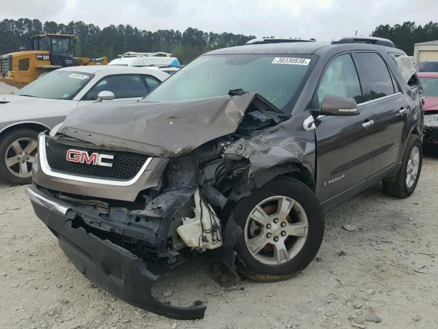 1GKER237X8J282173 - 2008 GMC ACADIA SLT ყავისფერი ფოტო 2