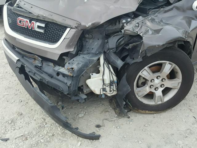 1GKER237X8J282173 - 2008 GMC ACADIA SLT ყავისფერი ფოტო 9