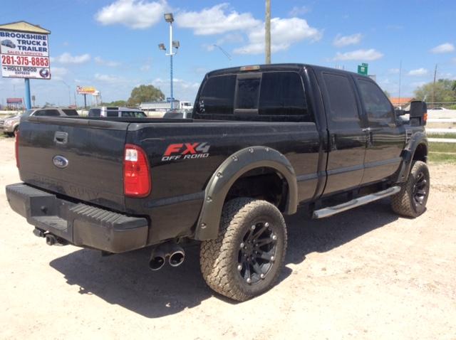 1FTSW21R98ED29990 - 2008 FORD F250 SUPER BLACK photo 2