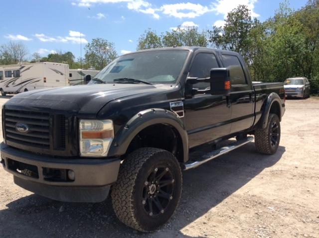 1FTSW21R98ED29990 - 2008 FORD F250 SUPER BLACK photo 6