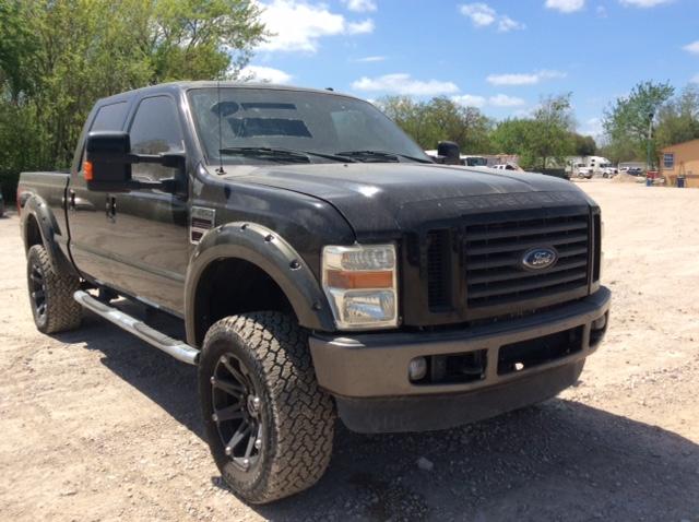 1FTSW21R98ED29990 - 2008 FORD F250 SUPER BLACK photo 7