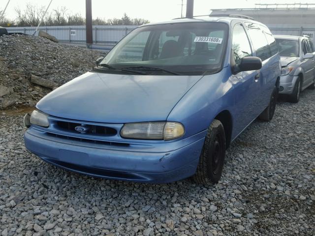 2FMDA51U4VBD14331 - 1997 FORD WINDSTAR W BLUE photo 2