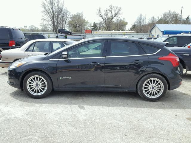 1FADP3R44DL299992 - 2013 FORD FOCUS BEV BLACK photo 9