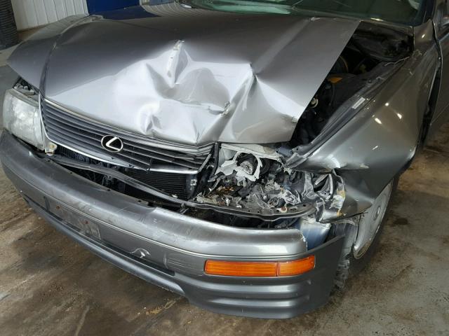 JT8BH28FXV0097171 - 1997 LEXUS LS 400 GRAY photo 9