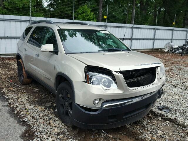 1GKEV23758J219199 - 2008 GMC ACADIA SLT GOLD photo 1